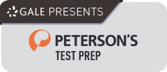 Gale Presents Peterson's Test Prep Graphic